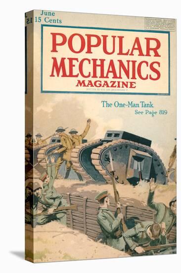 Popular Mechanics, June 1918-null-Stretched Canvas