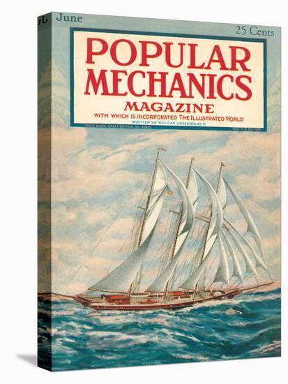 Popular Mechanics, June 1923-null-Stretched Canvas