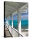 Porch View of the Atlantic Ocean, Loyalist Cays, Abacos, Bahamas-Walter Bibikow-Premier Image Canvas