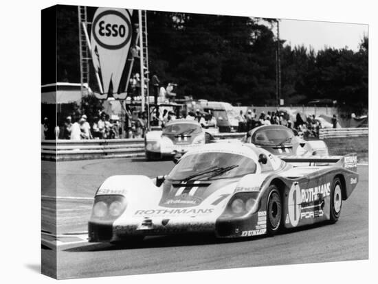 Porsche 956 Driven by Jacky Ickx and Derek Bell, 1982-null-Premier Image Canvas