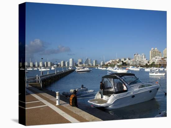 Port and Sailing Boats, Punta Del Este, Uruguay-Demetrio Carrasco-Premier Image Canvas
