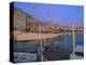 Port and Town of Makarska, Dalmatia, Dalmatian Coast, Adriatic, Croatia-Bruno Barbier-Premier Image Canvas