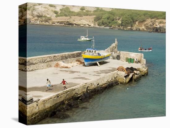 Port at Tarrafal, Santiago, Cape Verde Islands, Africa-R H Productions-Premier Image Canvas