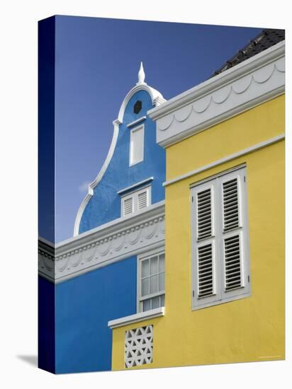 Port Building, Scharloo, Willemstad, Curacao, Netherlands Antilles, Caribbean-Walter Bibikow-Premier Image Canvas