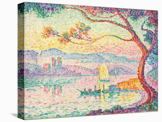 Port D'antibes, 1917 (Oil on Canvas)-Paul Signac-Premier Image Canvas