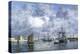 Port de Camaret-Eugène Boudin-Premier Image Canvas