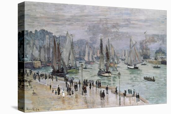 Port De Mer (Le Havre), 1874-Claude Monet-Premier Image Canvas