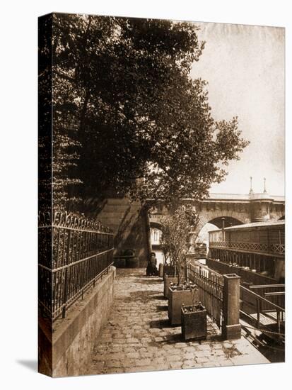 Port du Louvre-Eugène Atget-Premier Image Canvas