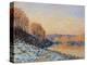 Port-Marly, White Frost, 1872-Alfred Sisley-Premier Image Canvas