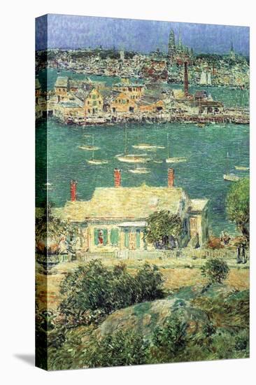 Port of Gloucester-Childe Hassam-Stretched Canvas
