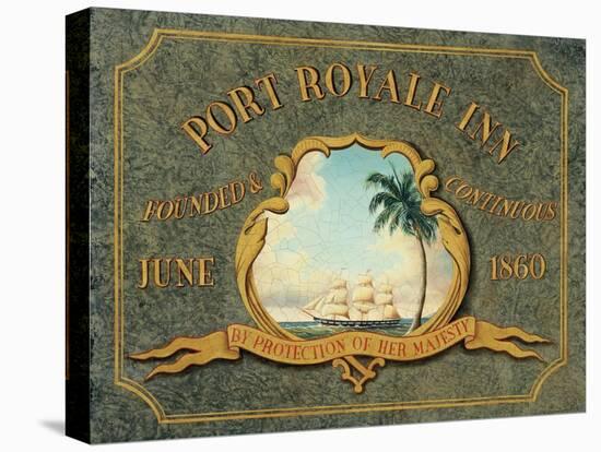 Port Royale Inn-Catherine Jones-Stretched Canvas