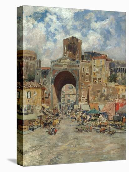 Porta Capuana, Napoli-Carlo Brancaccio-Premier Image Canvas