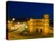 Porta Nigra, Trier, Mosel River Valley, Rheinland-Pfaltz, Germany-Walter Bibikow-Premier Image Canvas