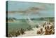 Portage around the Falls of Niagara at Table Rock, 1847- 48-George Catlin-Premier Image Canvas