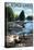 Portage Lakes, Ohio - Dock and Lake Scene-Lantern Press-Stretched Canvas