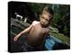 Portait of 4 Year Old Boy, Woodstock, New York, USA-Paul Sutton-Premier Image Canvas