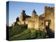 Porte d'Aude, Entrance to Walled and Turreted Fortress of Cite, Carcassonne, Languedoc, France-Ken Gillham-Premier Image Canvas