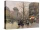 Porte St. Denis, Paris-Eugene Galien-Laloue-Premier Image Canvas