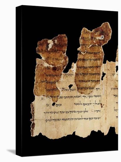 Portion of the Temple Scroll, Dead Sea Scrolls, Qumran-null-Premier Image Canvas