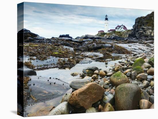 Portland Head Lighthouse, Portland, Maine, New England, United States of America, North America-Alan Copson-Premier Image Canvas