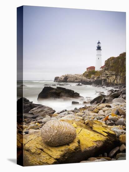 Portland Head Lighthouse, Portland, Maine,New England, United States of America, North America-Alan Copson-Premier Image Canvas