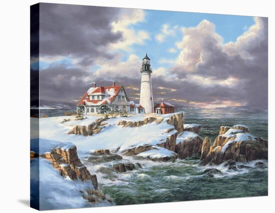 Portland Head Lighthouse-Rudi Reichardt-Stretched Canvas