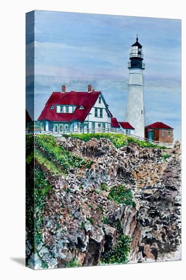 Portland Headlight, Maine-Anthony Butera-Premier Image Canvas