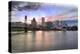 Portland Oregon Skyline at Sunset-jpldesigns-Premier Image Canvas