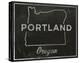 Portland, Oregon-John Golden-Stretched Canvas