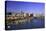 Portland Water Front and Willamitte River, Oregon-Craig Tuttle-Premier Image Canvas