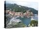 Portofino From the Terrace-Marilyn Dunlap-Stretched Canvas
