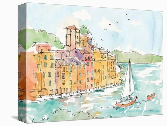 Portofino II-Anne Tavoletti-Stretched Canvas