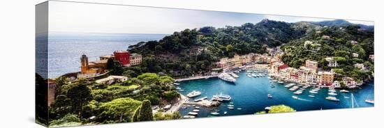 Portofino Panorama, Liguria, Italy-George Oze-Premier Image Canvas