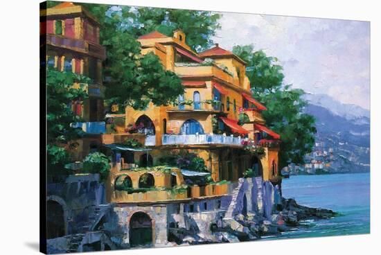 Portofino Villa-Howard Behrens-Stretched Canvas