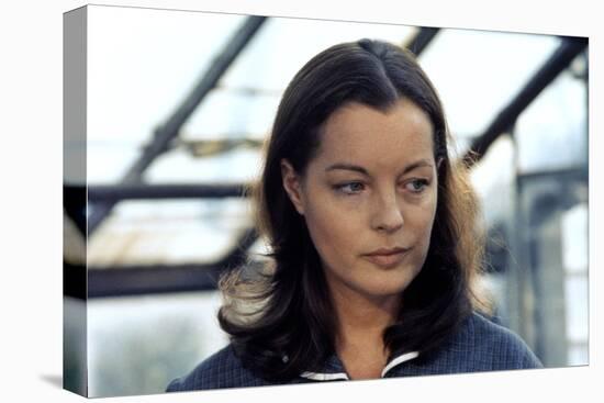 PORTRAIT by GROUPE with DAME, 1976 directed by ALEKSANDER PETROVI Romy Schneider (photo)-null-Stretched Canvas