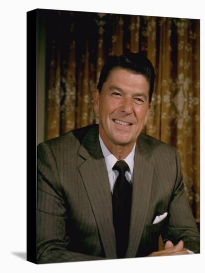 Portrait California Governor Ronald Reagan-Alfred Eisenstaedt-Premier Image Canvas