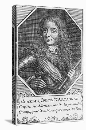 Portrait de Charles, comte d'Artagnan-null-Premier Image Canvas