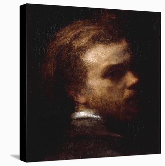 Portrait De Fantin, 1865-Henri Fantin-Latour-Premier Image Canvas