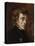 Portrait de Frédéric Chopin (1810-1849), musicien-Eugene Delacroix-Premier Image Canvas