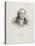 Portrait de Goethe en buste-Eugene Delacroix-Premier Image Canvas