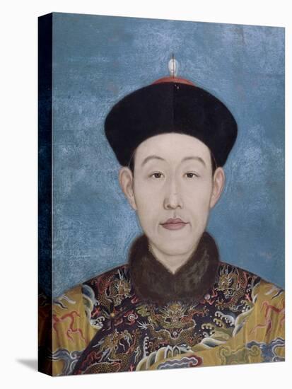 Portrait de l'empereur Qianlong-Giuseppe Castiglione-Premier Image Canvas