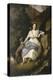 Portrait de la comtesse de Provence en Diane-Ludwig Guttenbrunn-Premier Image Canvas