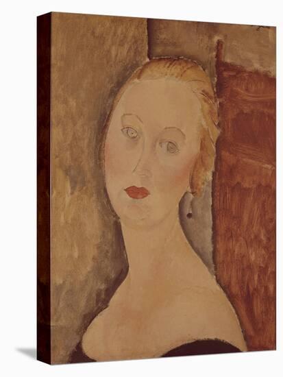 Portrait de madame Sauvage-Amedeo Modigliani-Premier Image Canvas