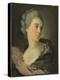 Portrait De Marie Therese Colombe - Peinture De Jean Honore Fragonard (1732-1806), Huile Sur Toile,-Jean-Honore Fragonard-Premier Image Canvas
