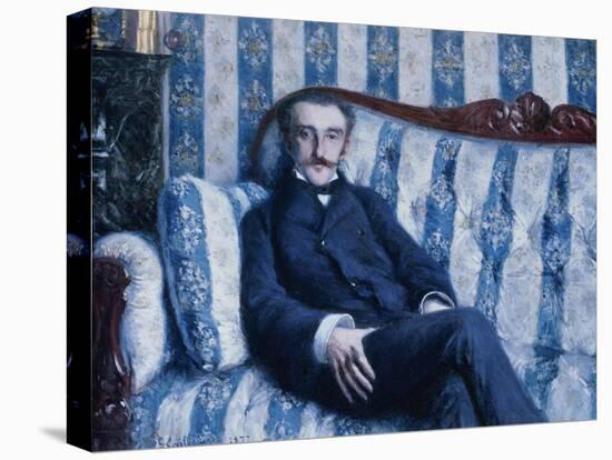 Portrait de Monsieur R, 1877-Gustave Caillebotte-Premier Image Canvas