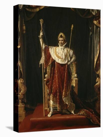 Portrait de Napoléon Ier en costume impérial-Jacques-Louis David-Premier Image Canvas