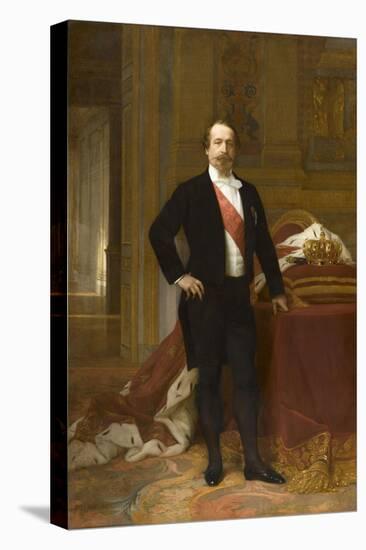 Portrait de Napoléon III-Alexandre Cabanel-Premier Image Canvas