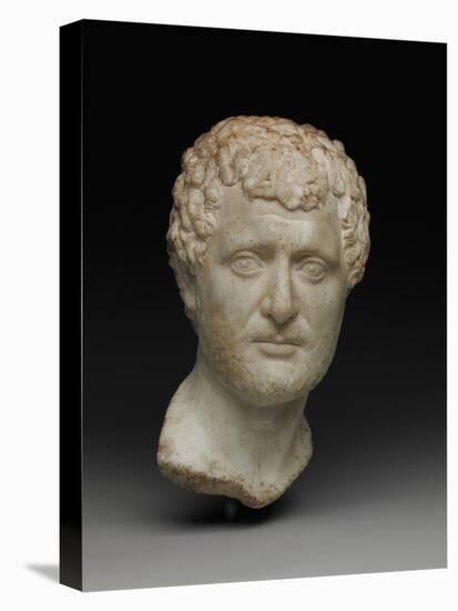 Portrait Head of a Man, C.A.D. 130-145 (Marble)-Roman-Premier Image Canvas