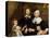 Portrait of a Family, Probably That of Richard Streatfeild, c.1645-William Dobson-Premier Image Canvas