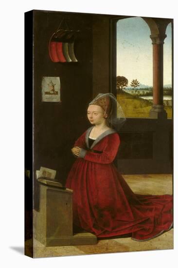Portrait of a Female Donor, c.1455-Petrus Christus-Premier Image Canvas